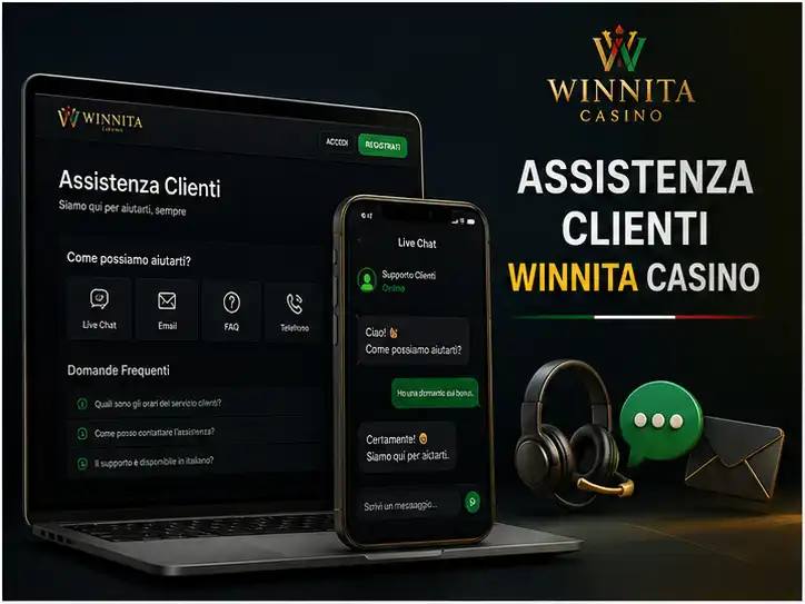 Assistenza Clienti Winnita Casino