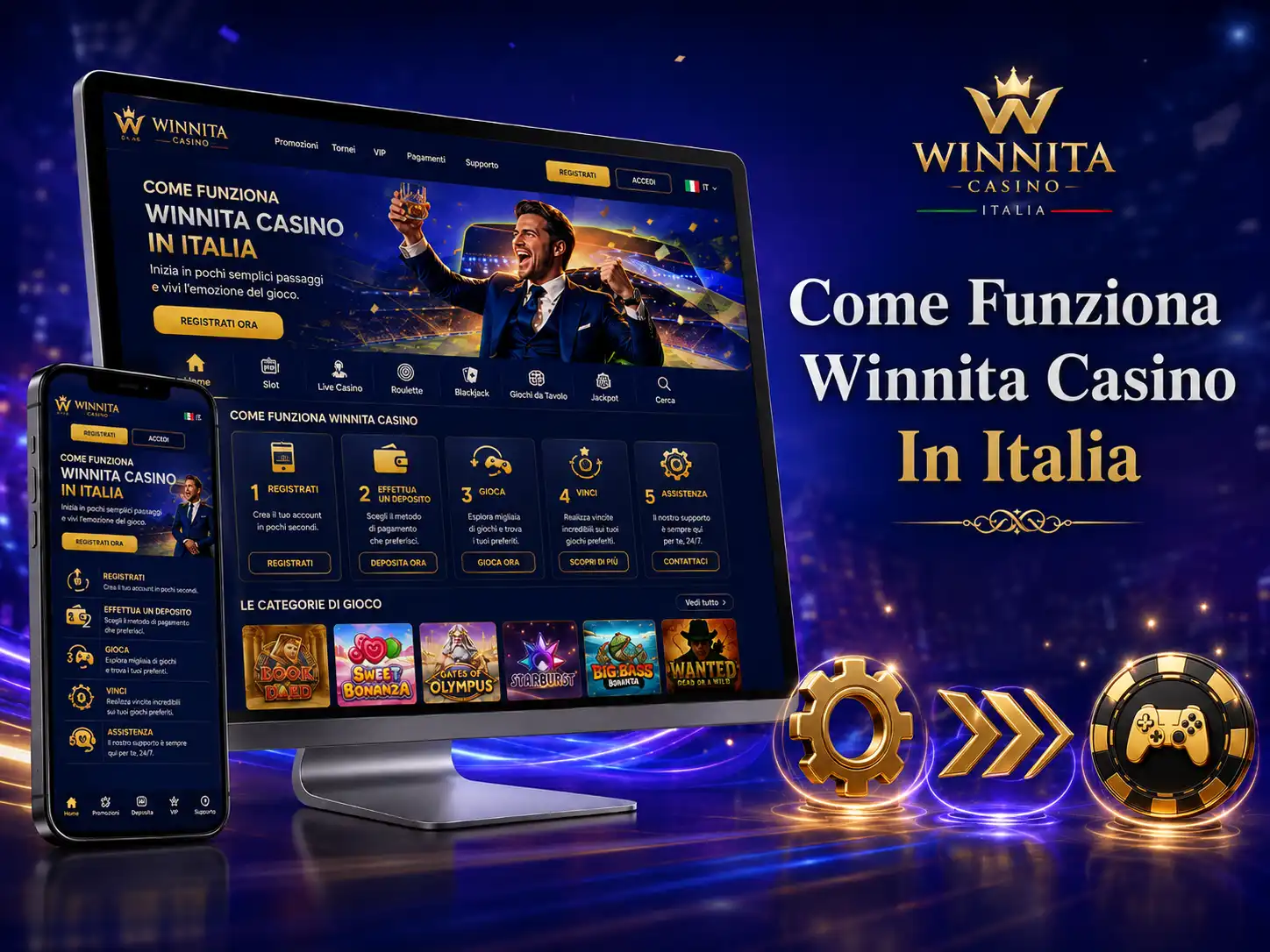 Come Funziona Winnita Casino In Italia