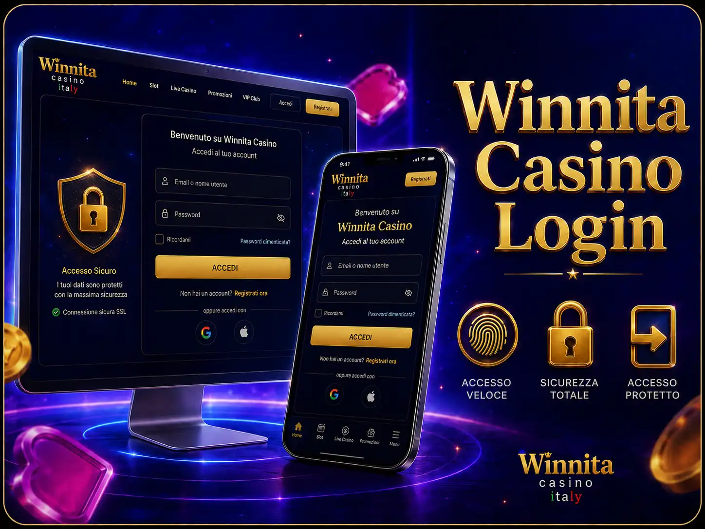 Winnita Casino Login