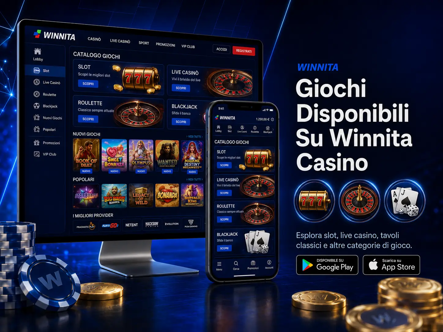 Giochi Disponibili Su Winnita Casino