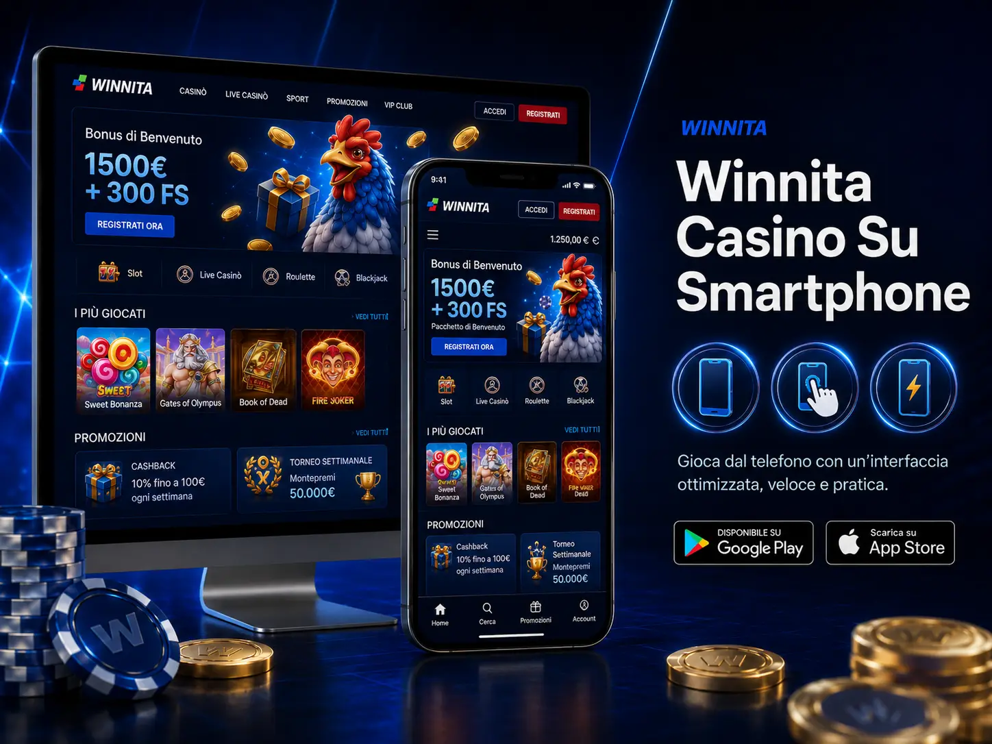 Winnita Casino Su Smartphone