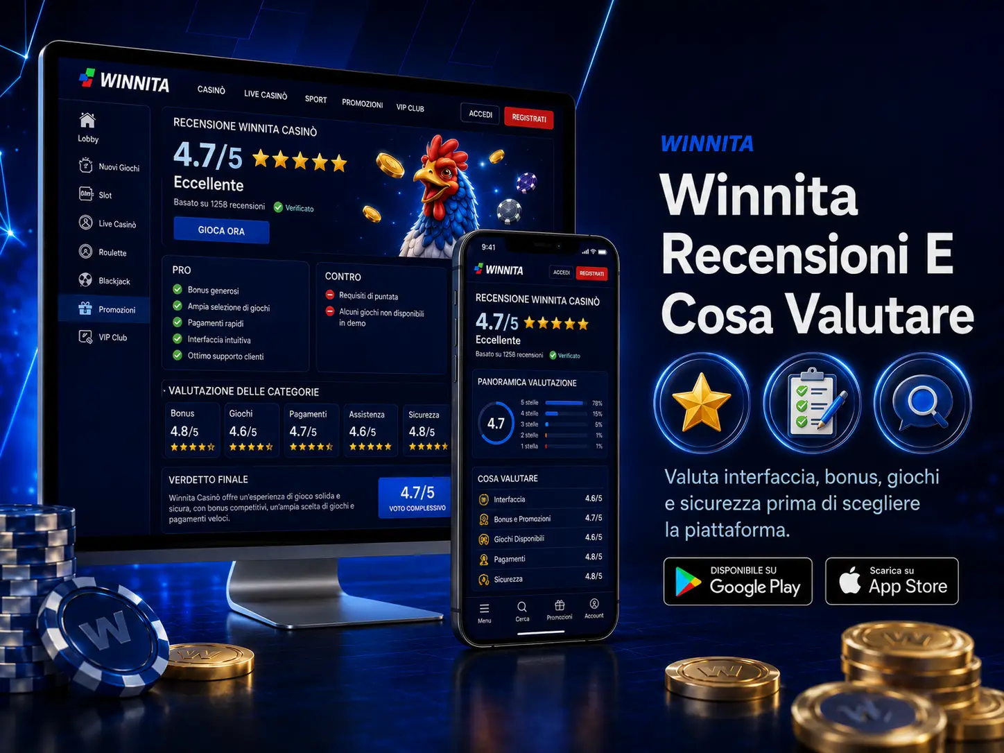 Winnita Recensioni E Cosa Valutare